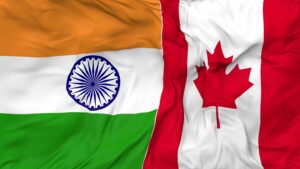 India Canada flag